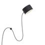 Muuto Wandleuchte Post von Muuto  Schwarz