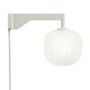 Muuto Wandleuchte Rime von Muuto Grau