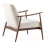 Gazzda Aska Lounge chair von Gazzda Nimbus Col. 006 - Nussbaum geölt