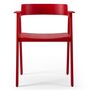 Gazzda_Flip_Stuhl_Lackeierte_Eichenholz_Ral3020_Red