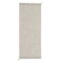 Muuto Recycelter Outdoor Teppich Ply von Muuto Off-White, 200 cm x 80 cm