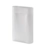 Muuto Ridge Vase Weiss, H: 48.5 cm