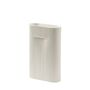 Muuto Ridge Vase Gebrochenes Weiss, H: 35 cm