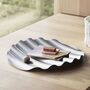 Muuto Tablett Wave von Muuto Stahl