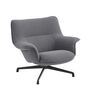 Muuto Niedriger Lounge Chair Doze von Muuto Ocean 80 / Anthrazitschwarz