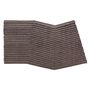 Gan-Rugs LINES RUG von Gan Rugs  Holzkohle, L: 172 cm / B: 80 cm