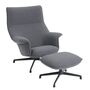 Hoher Lounge Chair Doze von Muuto, Ottoman