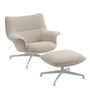 Niedriger Lounge Chair Doze von Muuto, Ottoman