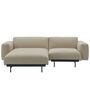 Muuto Modular 2-Sitzer Sofa mit Chaiselounge In Situ von Muuto Ecriture 240, Chaiselounge links
