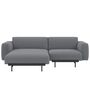 Muuto Modular 2-Sitzer Sofa mit Chaiselounge In Situ von Muuto Ocean 80, Chaiselounge links