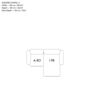 Muuto Modular 2-Sitzer Sofa mit Chaiselounge In Situ