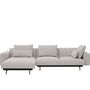 Muuto Modular 3-Sitzer Sofa mit Chaiselounge In Situ von Muuto Clay 12, Chaiselounge links