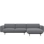 Muuto Modular 3-Sitzer Sofa mit Chaiselounge In Situ von Muuto Ocean 80, Chaiselounge rechts