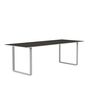 Muuto Muuto 70/70 Tisch Black Linoleum/Plywood/Grey, 225 x 90 cm