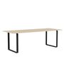 Muuto Muuto 70/70 Tisch Oak Veneer/Plywood/Black, 225 x 90 cm