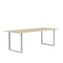 Muuto Muuto 70/70 Tisch Oak Veneer/Plywood/Grey, 225 x 90 cm