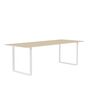 Muuto Muuto 70/70 Tisch Oak Veneer/Plywood/White, 225 x 90 cm