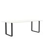 Muuto Muuto 70/70 Tisch White Laminate/Plywood/Black, 225 x 90 cm