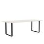 Muuto Muuto 70/70 Tisch White Nanolaminate/Plywood/Black, 225 x 90 cm