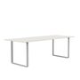 Muuto Muuto 70/70 Tisch White Nanolaminate/Plywood/Grey, 225 x 90 cm