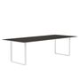 Muuto Muuto 70/70 Tisch Black Linoleum/Plywood/White, 255 x 108 cm
