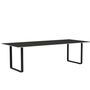 Muuto Muuto 70/70 Tisch Black Nanolaminate/Plywood/Black, 255 x 108 cm