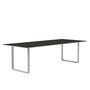 Muuto Muuto 70/70 Tisch Black Nanolaminate/Plywood/Grey, 255 x 108 cm
