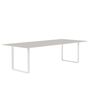 Muuto Muuto 70/70 Tisch Grey Linoleum/Plywood/White, 255 x 108 cm
