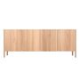 Gazzda Dvor Sideboard von Gazzda Eiche geölt - Weiss geölt