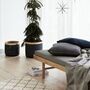 Hübsch Rhomb Teppich Small Weiß/Grau