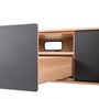 Gazzda_Fina_lowboard_160x45x48-Eiche_Weiss_1015-linoleum-nero-4023-Details_2