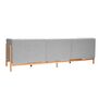Hübsch  Moment 3 Sitzer Sofa von Hübsch  Grau