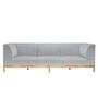 Hübsch  Moment 3 Sitzer Sofa von Hübsch  Grau