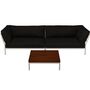 Houe Houe LEVEL 2 Kombination 07 - Outdoor Sofa Muted White, Dark Grey Basic 98