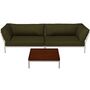 Houe Houe LEVEL 2 Kombination 07 - Outdoor Sofa Muted White, Leaf Heritage 42