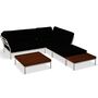 Houe Houe LEVEL Kombination 02 - Outdoor Sofa Muted White, Char Heritage 68