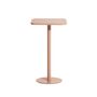 Petite Friture  Hoher Tisch Quadratisch Week-end von Petite Friture 19 - Blush