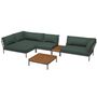 Houe Houe LEVEL 2 Kombination 01- Outdoor Sofa Dark Grey, Alpine Heritage 44