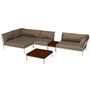 Houe Houe LEVEL 2 Kombination 01- Outdoor Sofa Muted White, Ash Heritage 92