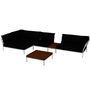 Houe Houe LEVEL 2 Kombination 01- Outdoor Sofa Muted White, Char Heritage 68