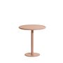 Petite Friture Dining Table Round Week-end von Petite Friture  19 - Blush, Weiss / Weiss