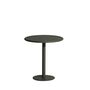 Petite Friture Dining Table Round Week-end von Petite Friture  9005 - Black, Weiss / Weiss