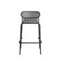 Petite Friture Hohe Hocker - Beistelltische WEEK-END von Petite Friture  9005 - Black