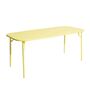 Petite Friture Rechteckiger Tisch WEEK-END von Petite Friture  1016 - Yellow, Medium 