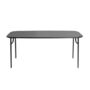Petite Friture Rechteckiger Tisch WEEK-END von Petite Friture  9005 - Black, Medium 