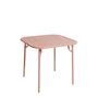 Petite Friture Quadratischer Tisch WEEK-END von Petite Friture 19 - Blush