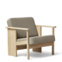 Form & Refine Block Lounge Chair Eiche weiss geölt