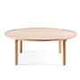 Gazzda Mu Rund Couctisch  von Gazzda Eiche geölt - Natur geölt