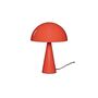 Hübsch  Mush Tischlampe Mini von Hübsch Leuchtend Rot