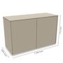 Müller Small Living Sideboard Kombination 11 Aventa von Müller Small Living Steingrau